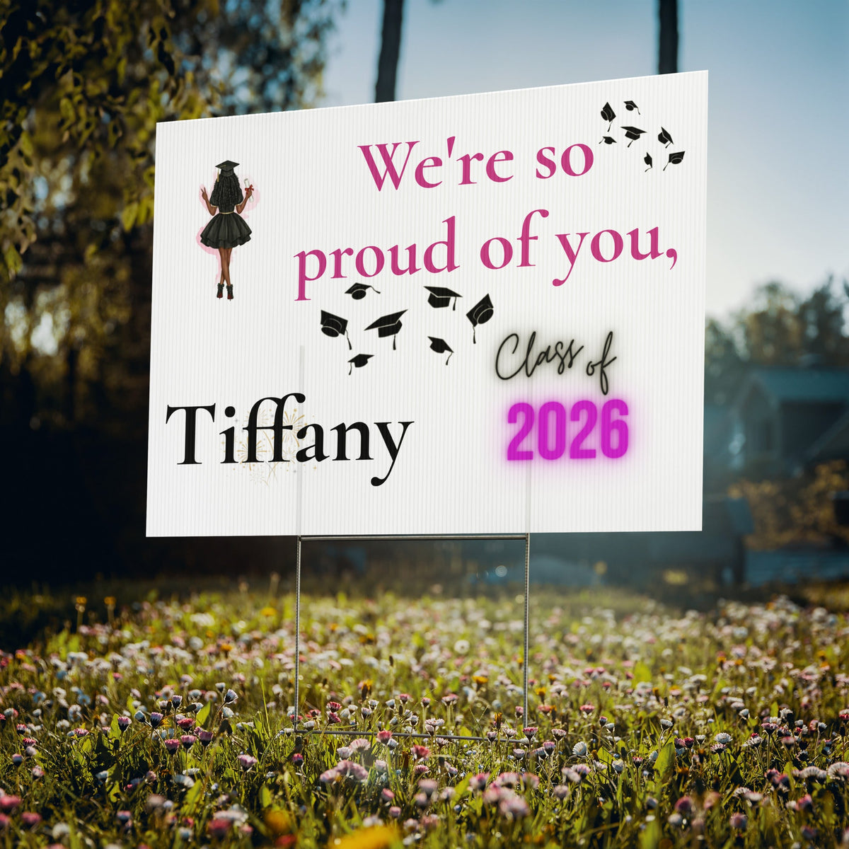 The Best Personalized Graduation Yard Signs to Celebrate Your Graduate